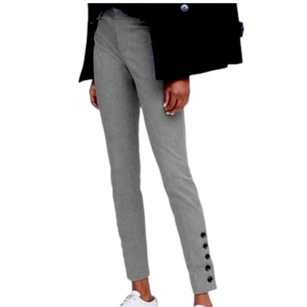 Banana Republic Sloan Gray Grey cropped skinny pants